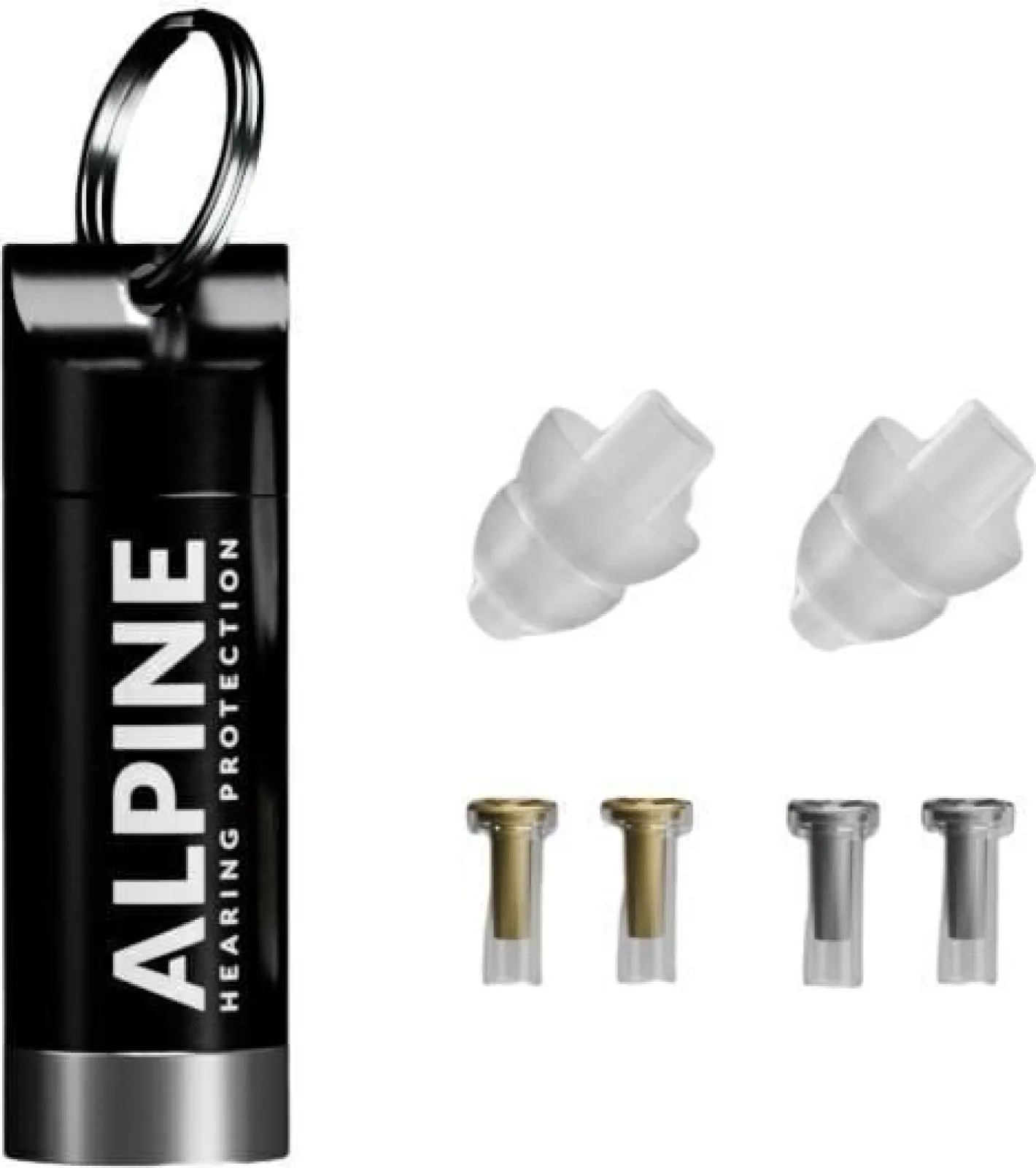 Alpine MusicSafe Earplugs Transparent Hearing Protection