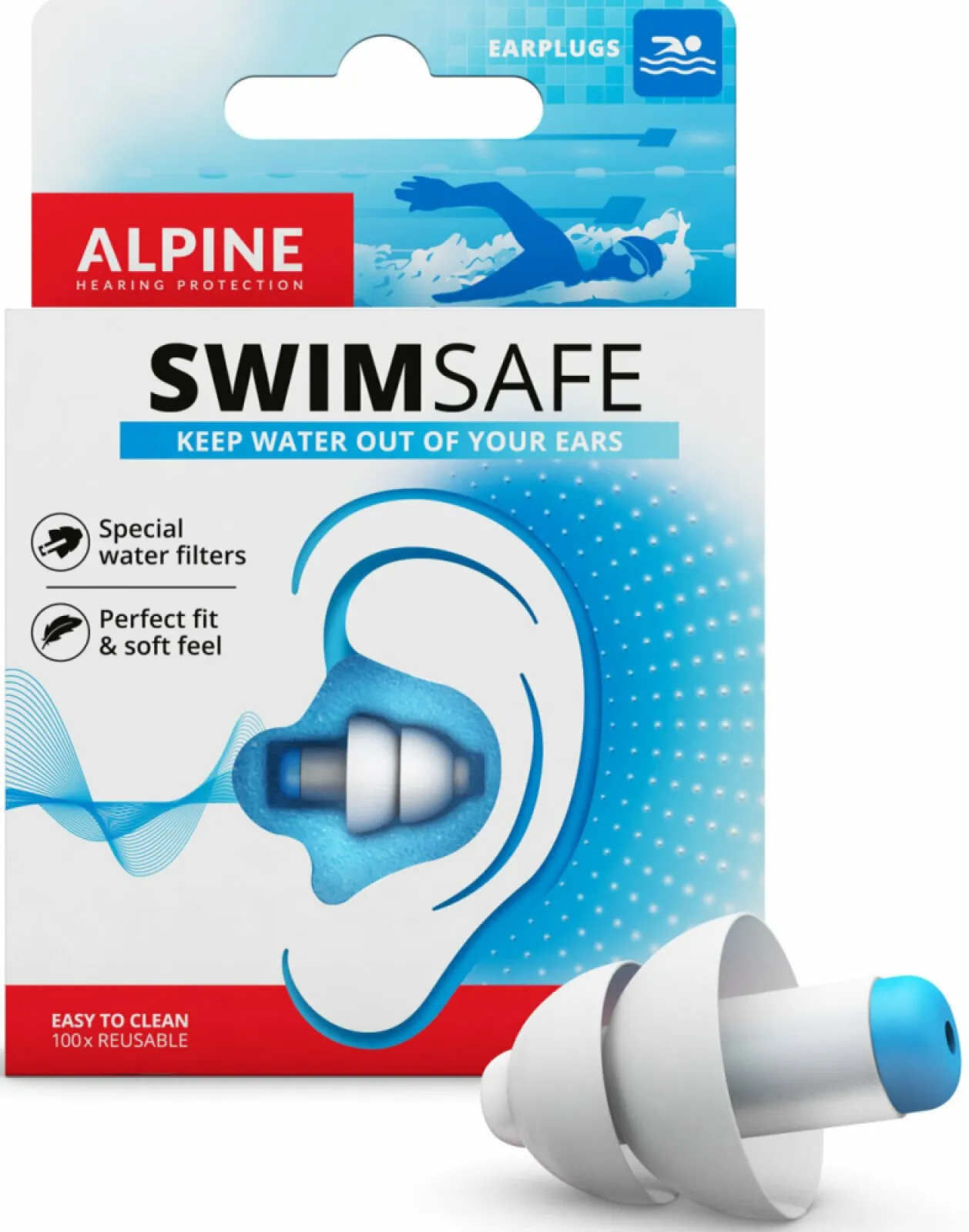 Alpine SwimSafe Earplugs