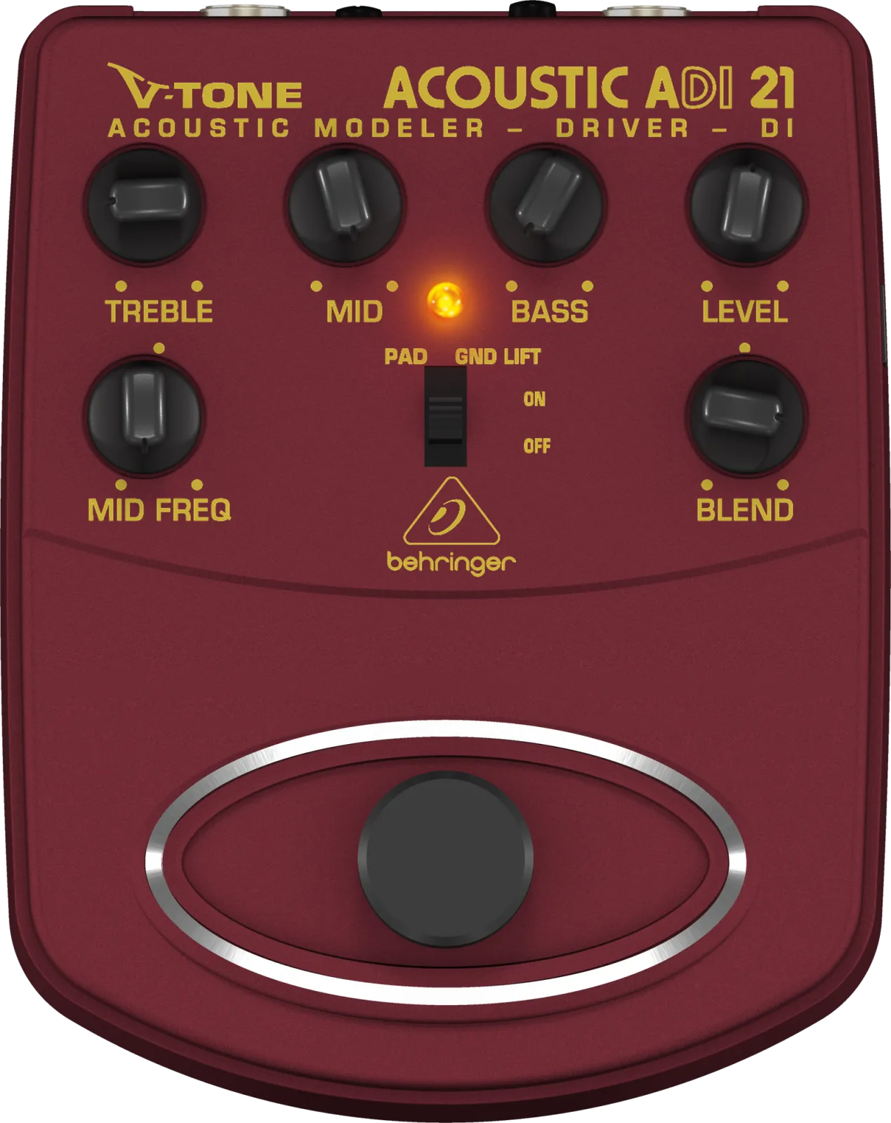 Behringer ADI21 V-Tone akusztikus erősítő modellező DI box