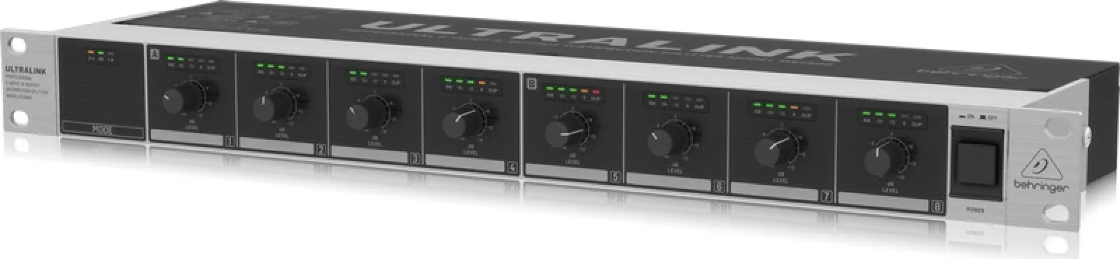 Behringer DS2800 Signal Splitter 2 Inputs 8 Outputs