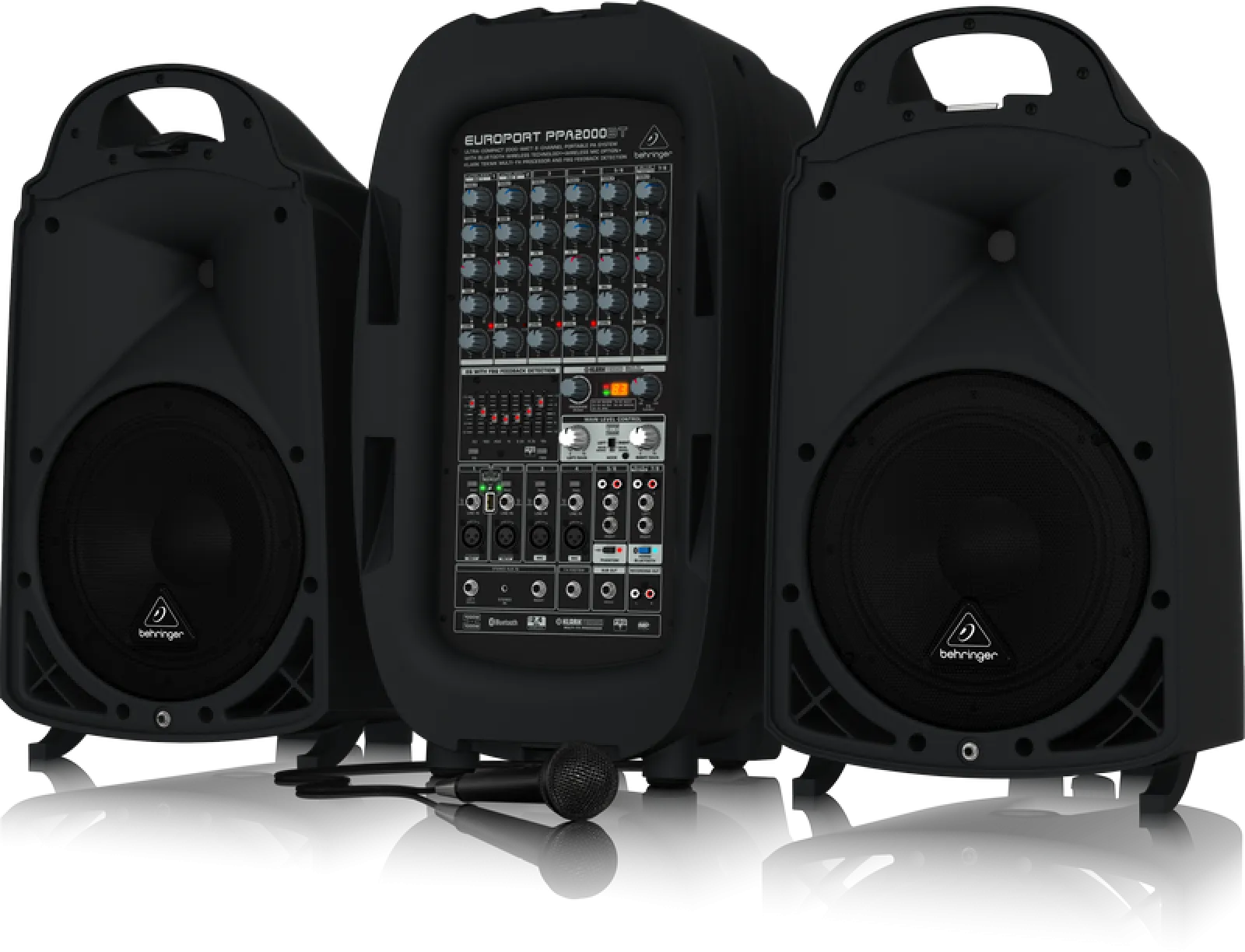 Behringer EUROPORT PPA2000BT 8-Channel PA System with Bluetooth