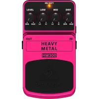 Behringer HEAVY METAL HM300 Guitar Effect Pedal