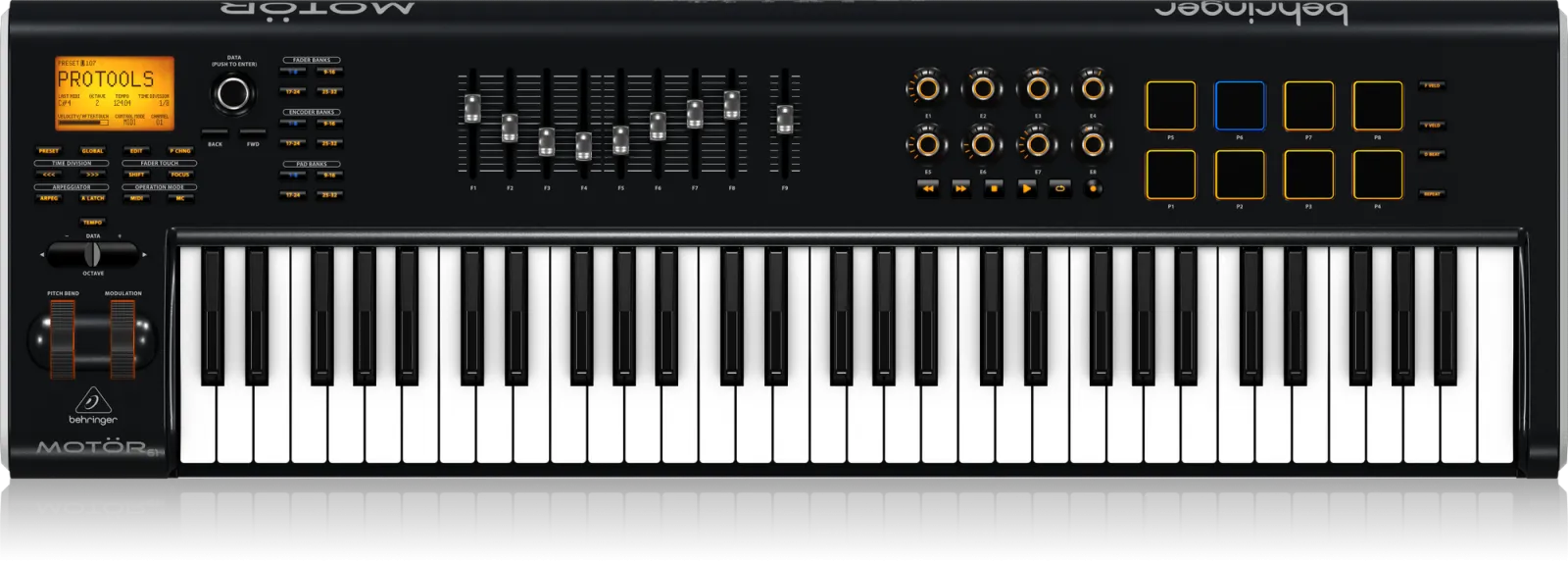 Behringer MOTÖR 61 master billentyűzet