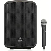Behringer MPA200BT hordozható Bluetooth hangszóró vezeték nélküli mikrofonnal, akkumulátorral