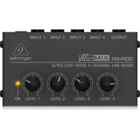 Behringer MX400 micromix 4 csatornás monó vonal keverő