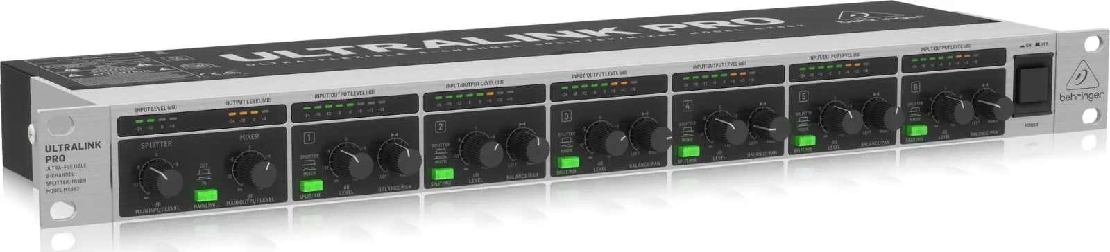 Behringer MX882 V2 8 csatornás osztó/keverő