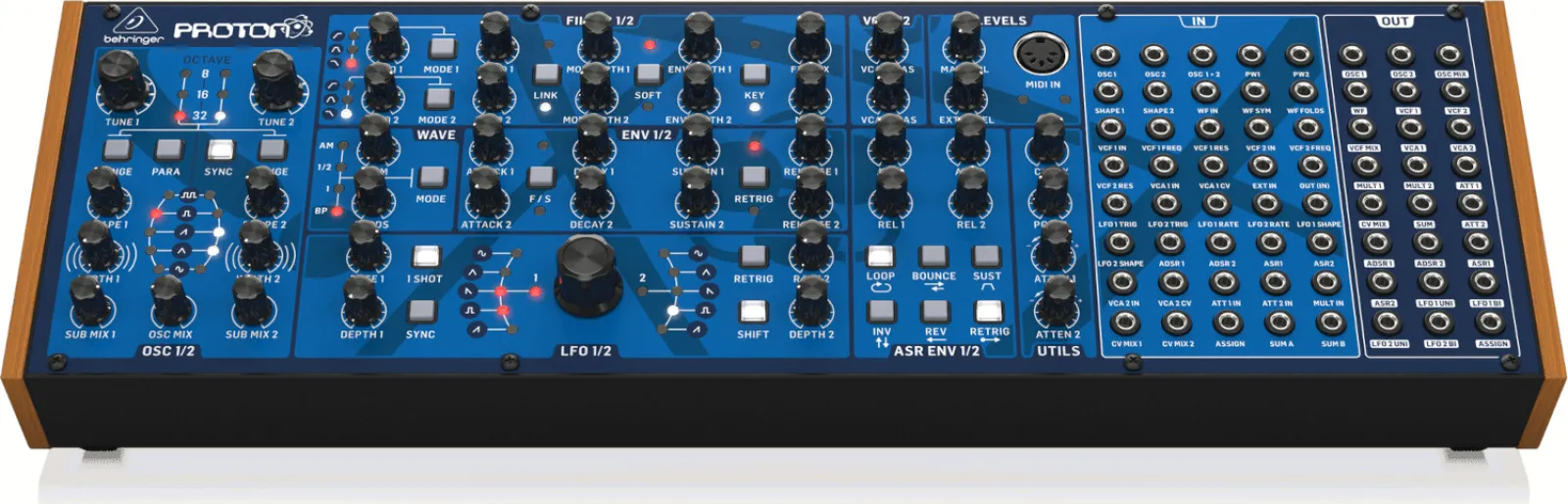 Behringer PROTON Analog Semi-Modular Paraphonic Synthesizer