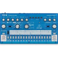 Behringer RD-6-BB Analog Drum Machine with Sequencer, Light Blue