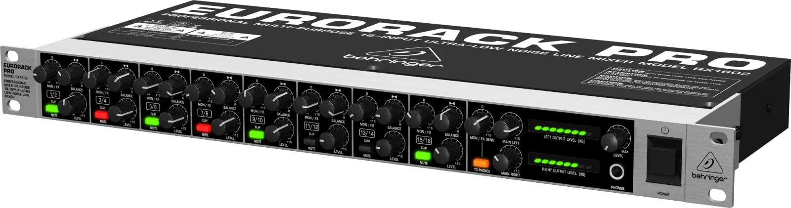 Behringer RX1602 V2 16-Channel Rack Mixer