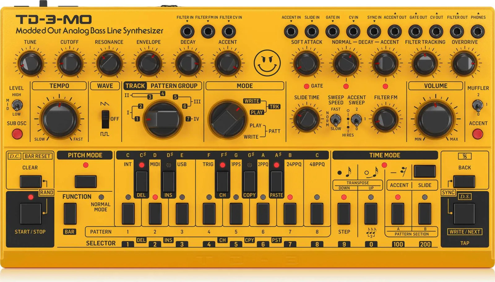 Behringer TD-3-MO-AM analóg basszus szintetizátor