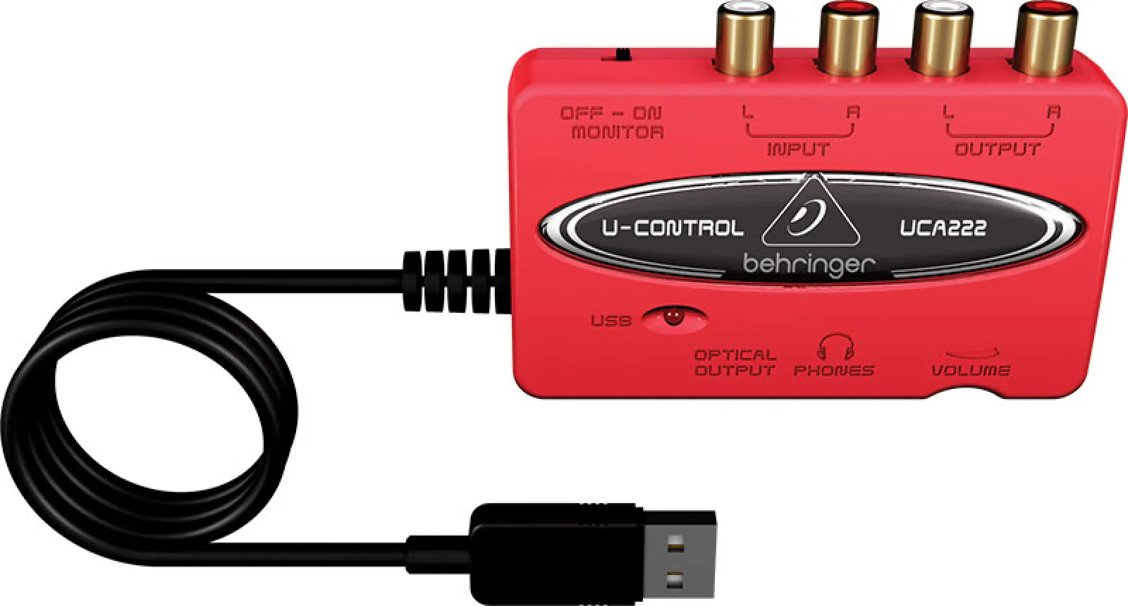 Behringer U-CONTROL UCA222 USB Audio Interface with Digital Output