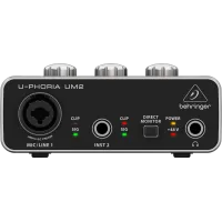 Behringer U-PHORIA UM2 USB/audio interfész