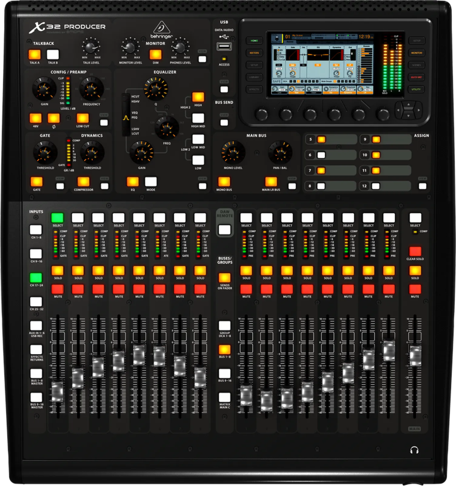 Behringer X32 PRODUCER digitális keverő