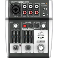 Behringer XENYX 302USB keverő 5 bemenettel