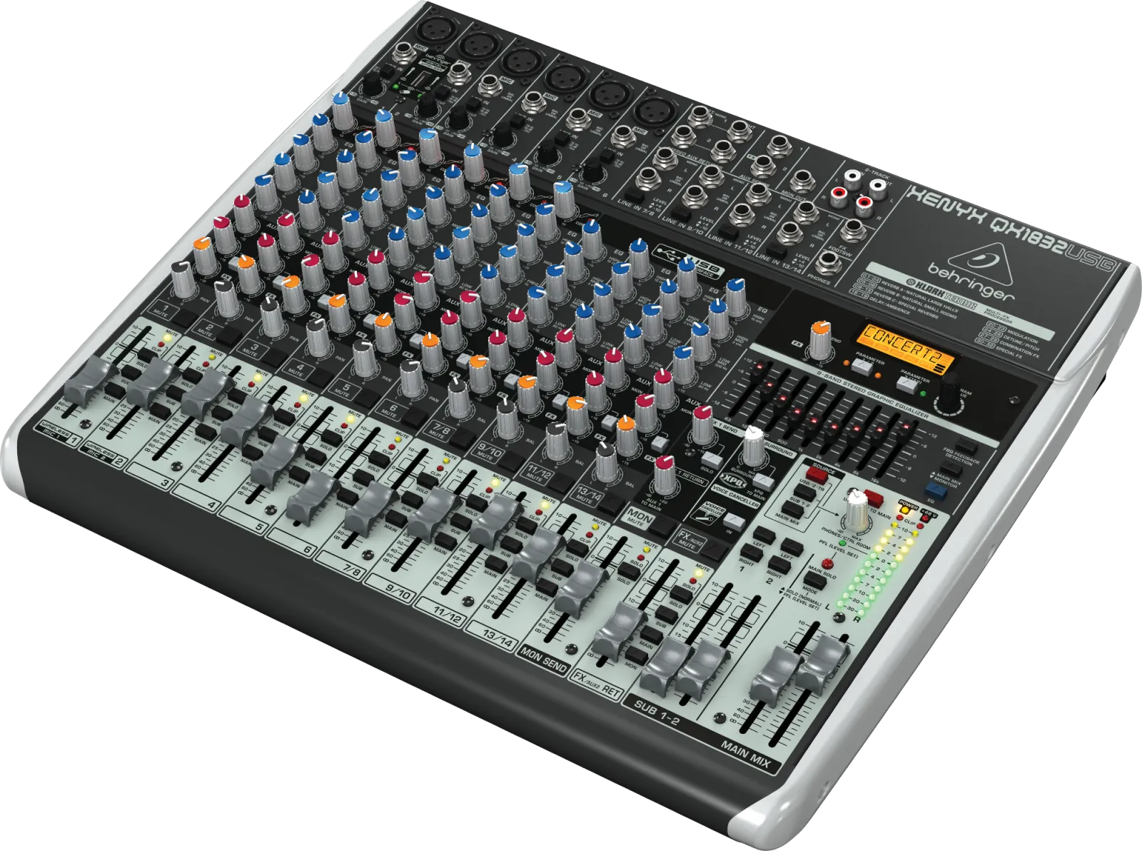 Behringer XENYX QX1832USB Mixer with USB Connection