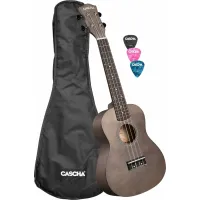 Cascha CUC100 Linden fekete koncert ukulele