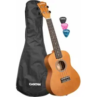Cascha CUC100 Linden barna koncert ukulele