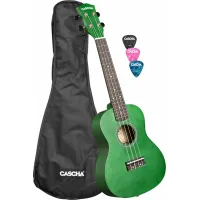 Cascha CUC104 Linden zöld koncert ukulele