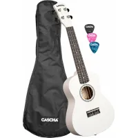 Cascha CUC106 Linden fehér koncert ukulele
