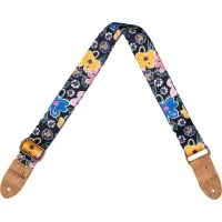 Cascha CUS-VC5 Vegan Cork Strap for Ukulele Floral Sketch