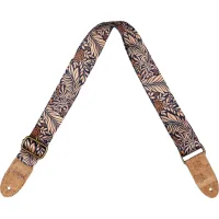 Cascha CUS-VC6 Vegan Cork Strap for Ukulele Midnight Jungle