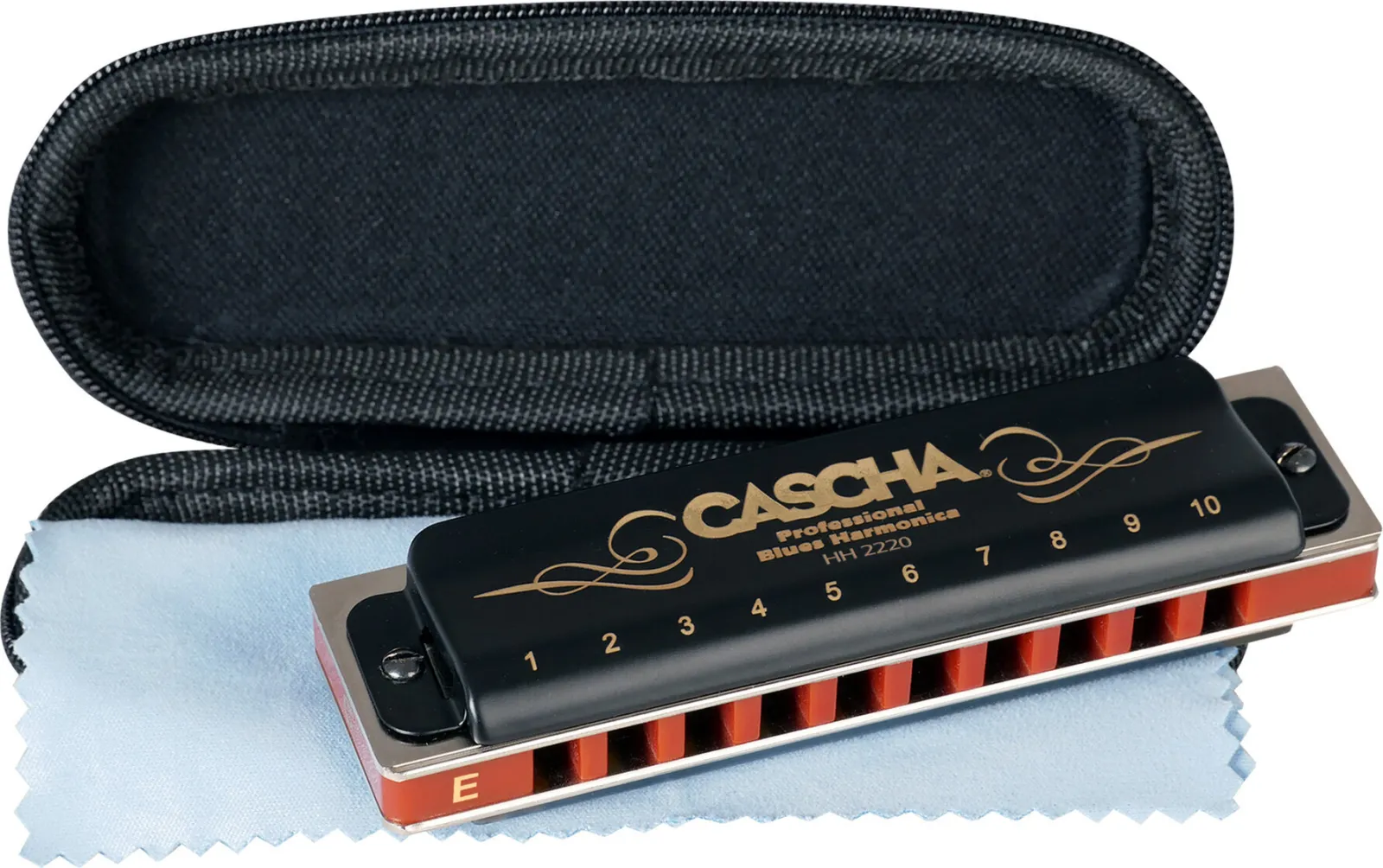 Cascha HH 2220 Professional Blues E Diatonic Harmonica
