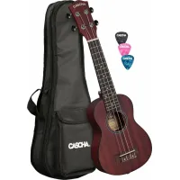 Cascha HH 2263L Red Soprano Ukulele