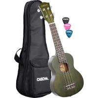 Cascha HH 2265 Premium Green Soprano Ukulele