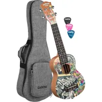 Cascha HH 2600 Art Series Urban Soprano Ukulele