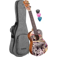 Cascha HH 2604 Art Series Urban Concert Ukulele