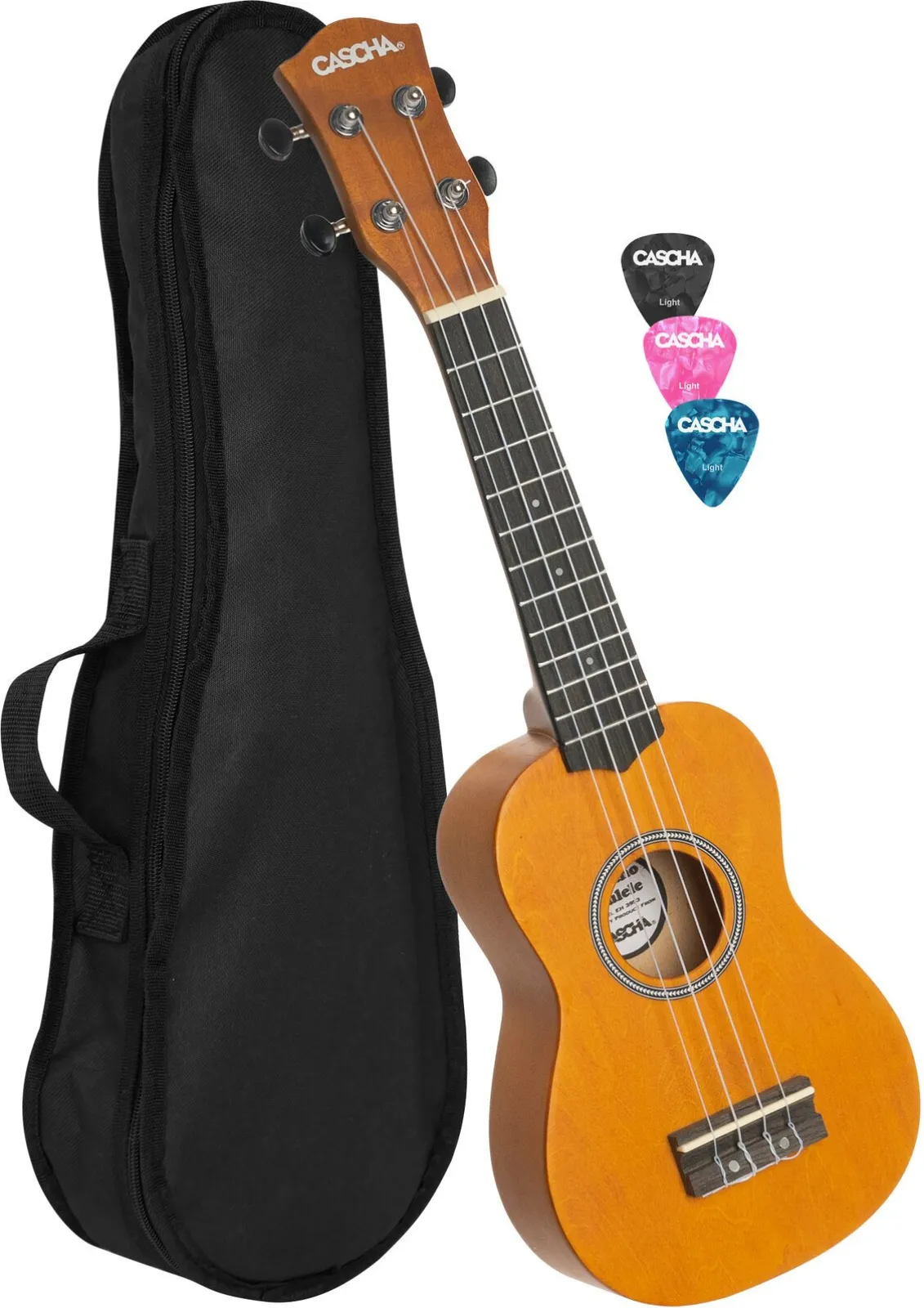 Cascha HH 3964 Sárga szoprán ukulele
