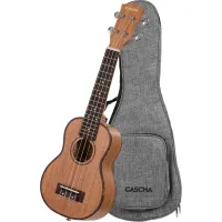 Cascha HH2026L Natural Soprano Ukulele
