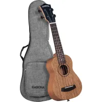 Cascha Soprano Ukulele Mahogany Solid
