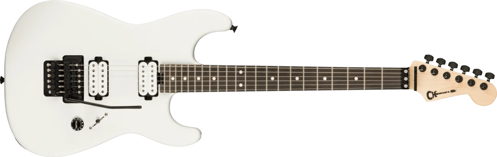 Charvel Jim Root Signature Pro-Mod San Dimas Style 1 HH FR E Satin White