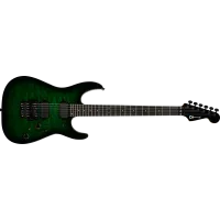Charvel Pro-Mod Plus Dinky DK24 HH FR QM EB Cloaked Emerald Green