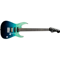 Charvel Pro-Mod Plus Dinky DK24 HSS 2PT QM Blue Curacao