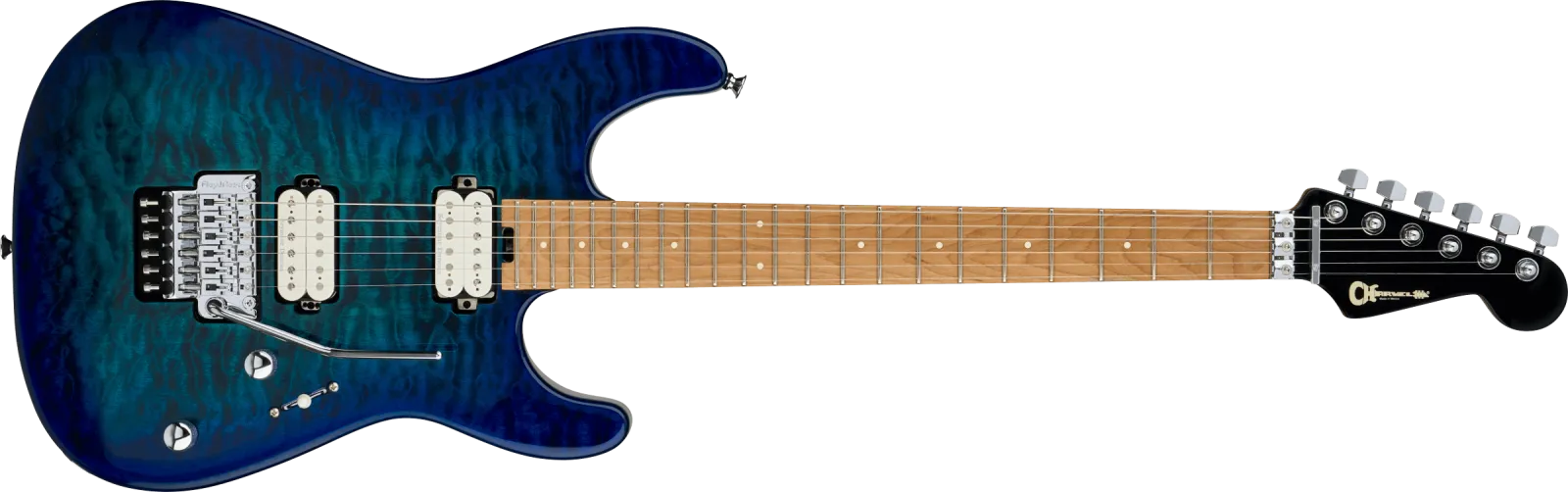 Charvel Pro-Mod Plus San Dimas Style 1 HH FR CM Chlorine Burst