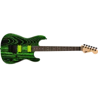Charvel Pro-Mod San Dimas Style 1 HH FR E Ash Green Glow Green Glow