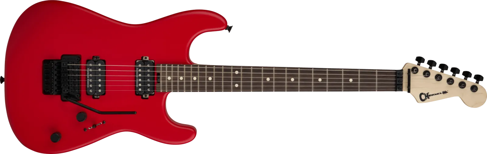 Charvel Pro-Mod San Dimas Style 1 HH FR RW Satin Ferrari Red