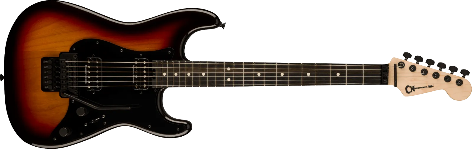 Charvel Pro-Mod So-Cal Style 1 HH FR E Three-Tone Sunburst