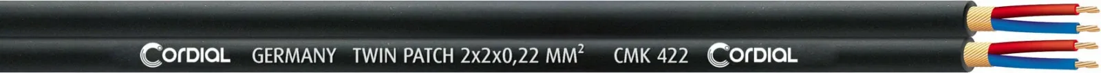 Cordial CMK 422 BK 100 mikrofonkábel