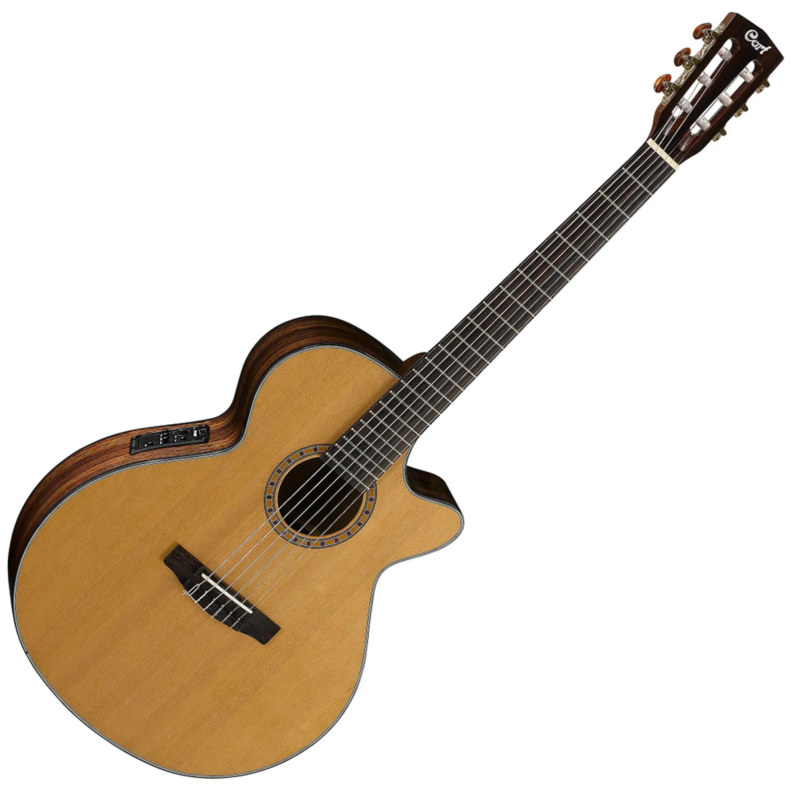 Cort CEC-7-NAT elektro-klasszikus gitár