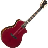 Cort ModernBurgundy-TBD with case elektro-akusztikus gitár
