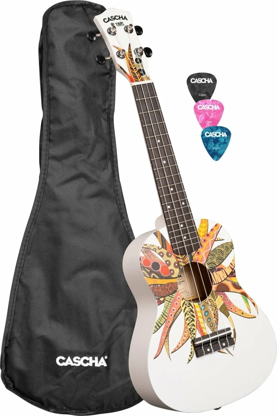Cascha CULC-DC Linden Lapa snov koncert ukulele