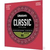 Daddario EJ27N 1/2 Student Nylon Fractional Classical Guitar Strings Normal Tension