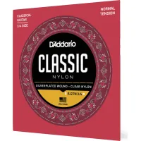 Daddario EJ27N 3/4 Student Nylon Fractional Classical Guitar Strings Normal Tension