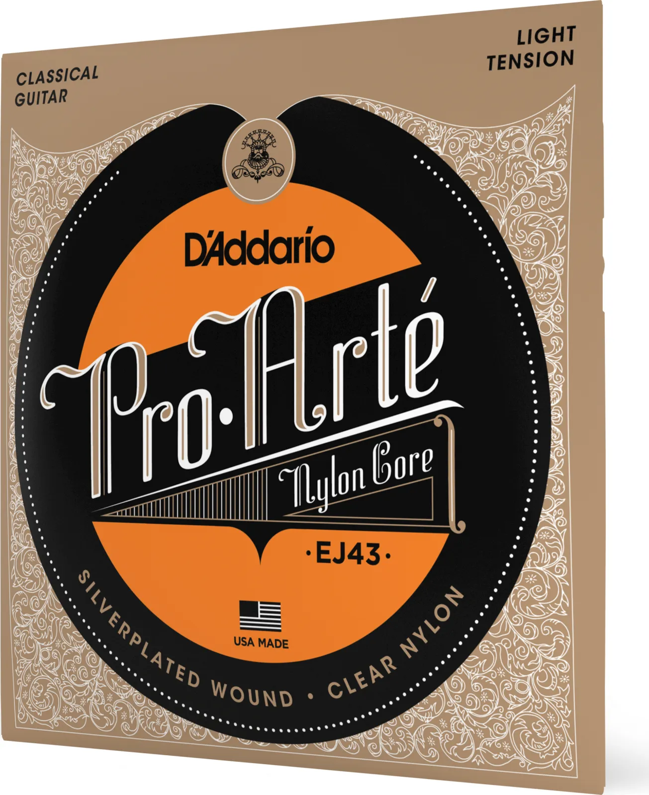 Daddario EJ43 Pro-Arte Nylon Classical Guitar Strings Light Tension