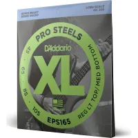 Daddario EPS165 ProSteels Bass Guitar Strings Custom Light 45-105 Long Scale