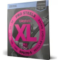 Daddario EPS170-5 5-String ProSteels Bass Guitar Strings Light 45-130 Long Scale