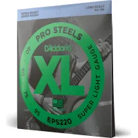 Daddario EPS220 ProSteels Bass Guitar Strings Super Light 40-95 Long Scale